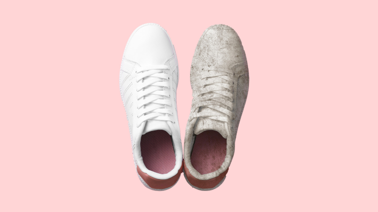 toos-witte sneakers