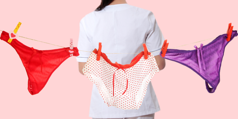 Ondergoed-kleur-onder-wit-uniform-verpleegkundige
